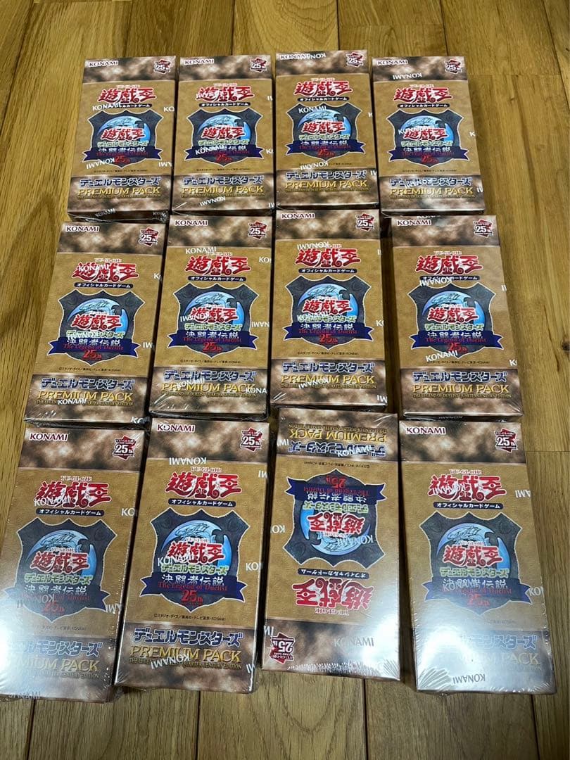 遊戯王 決闘者伝説 東京ドーム 25th 2024 プレミアムパック 12箱