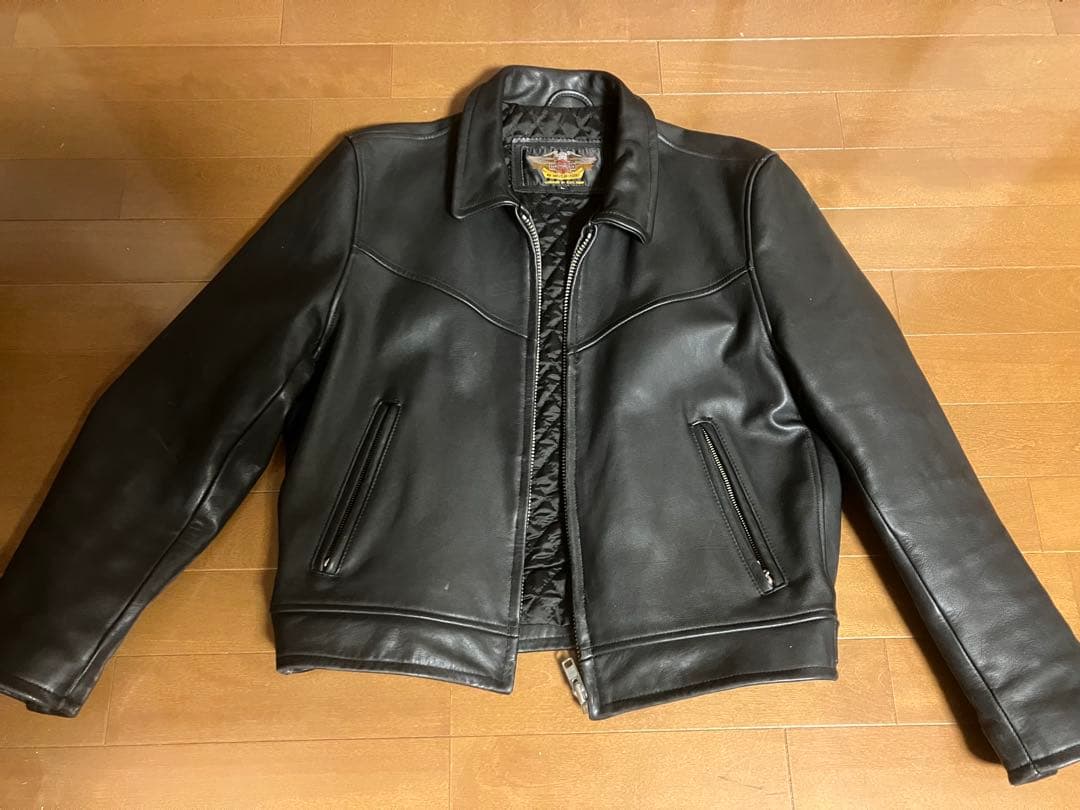 Harley-Davidson レザージャケット Lサイズ ブラック