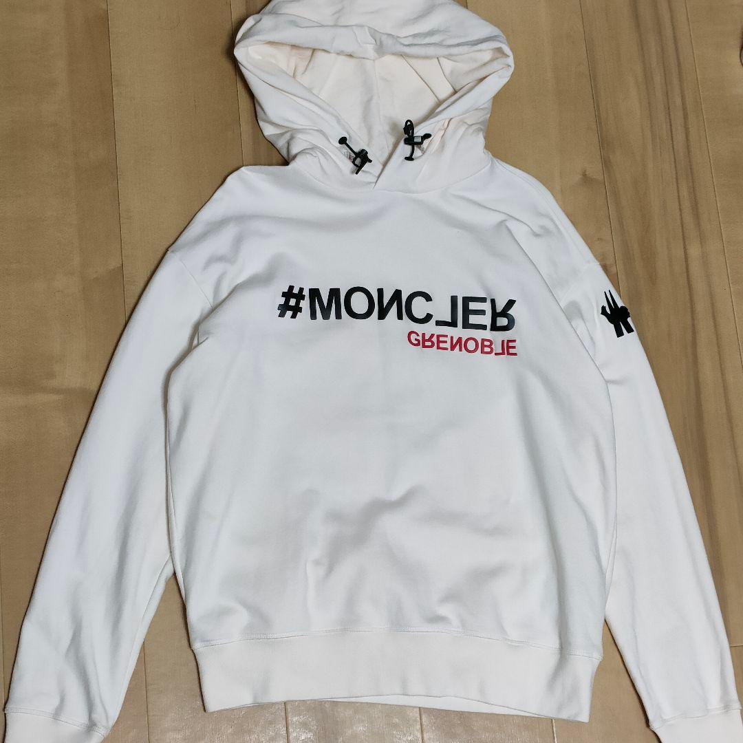 まーくん様　MONCLER GRENOBLE　22aw　パーカー ホワイト　Ｓ