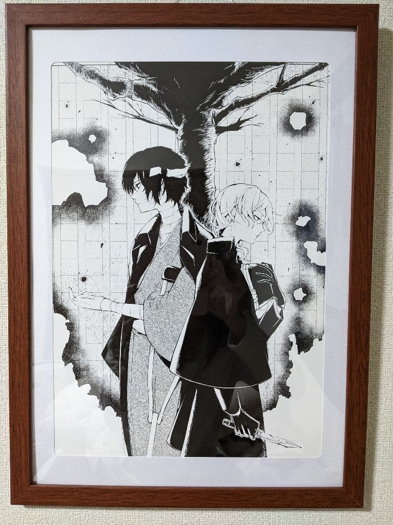 文豪ストレイドッグス 複製原稿 太宰&中也