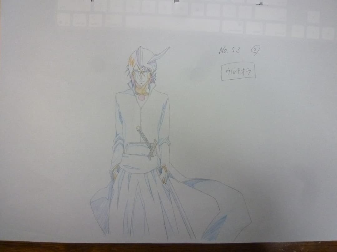 ウルキオラ　Bleach ブリーチ　版権原画　久保帯人　セル画