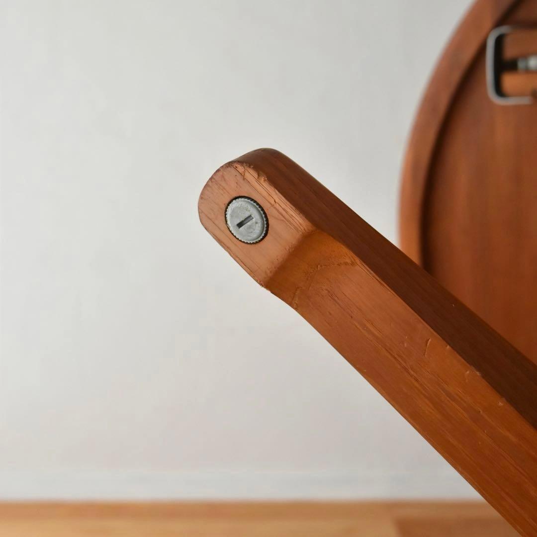 D-SCAN エクステンションテーブル　丸テーブル　チーク