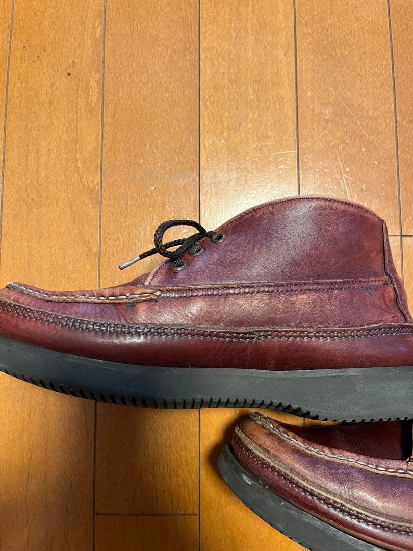 Russell Moccasin バーガンディー 7D