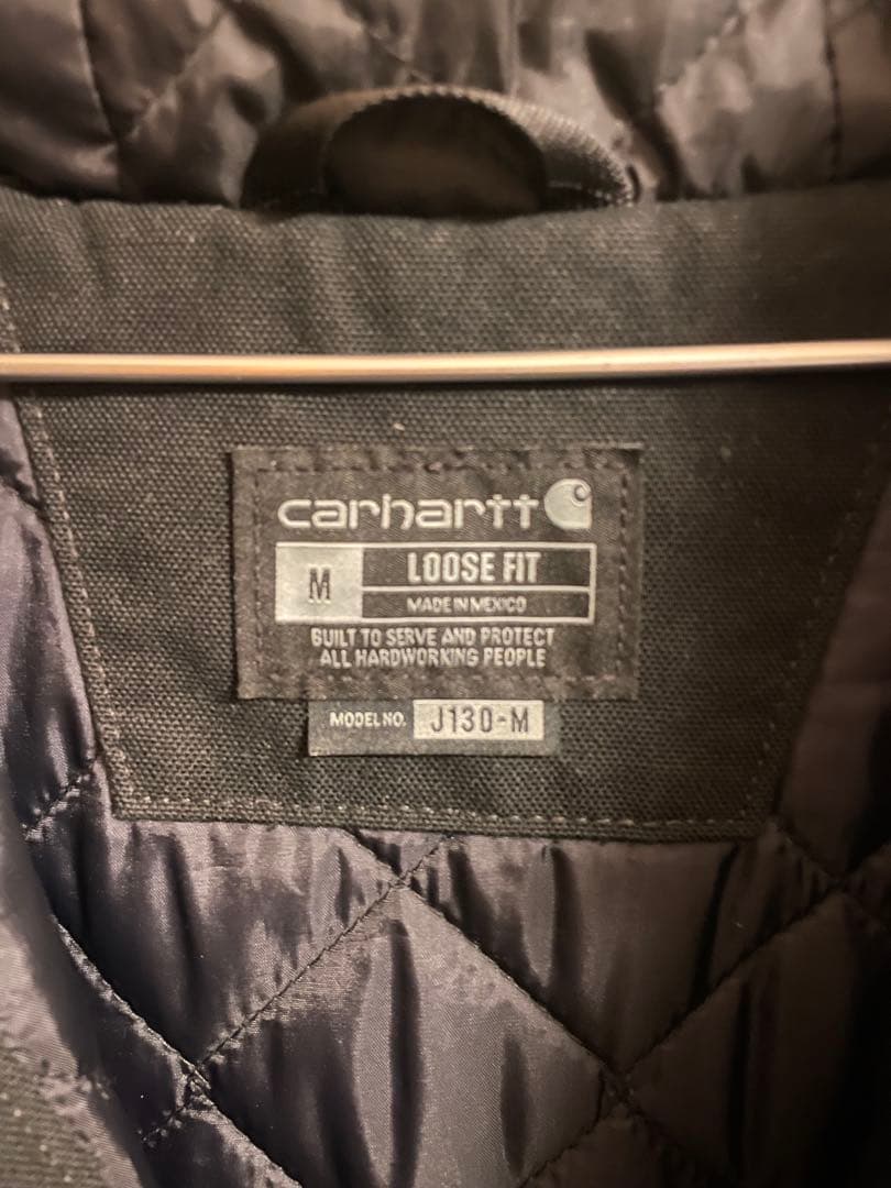 Carhartt J130-M ブラック ジャケット M