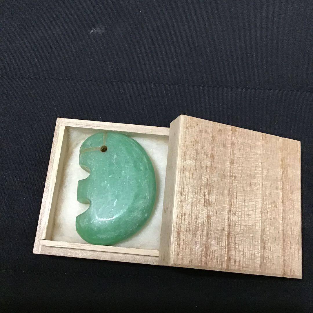 出土品 古墳時代 大型 翡翠 子持ち勾玉 古代 浪漫 神話 コレクション