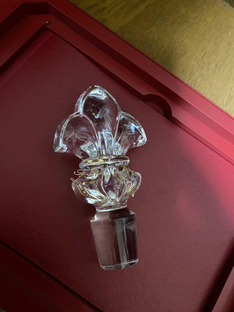 空き瓶】ルイ13世 美品 ブランデー バカラクリスタルボトル