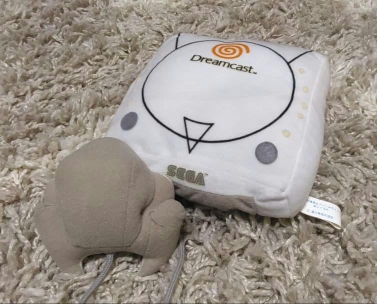 激レア】ドリームキャストぬいぐるみ 湯川専務&ドリームキャスト