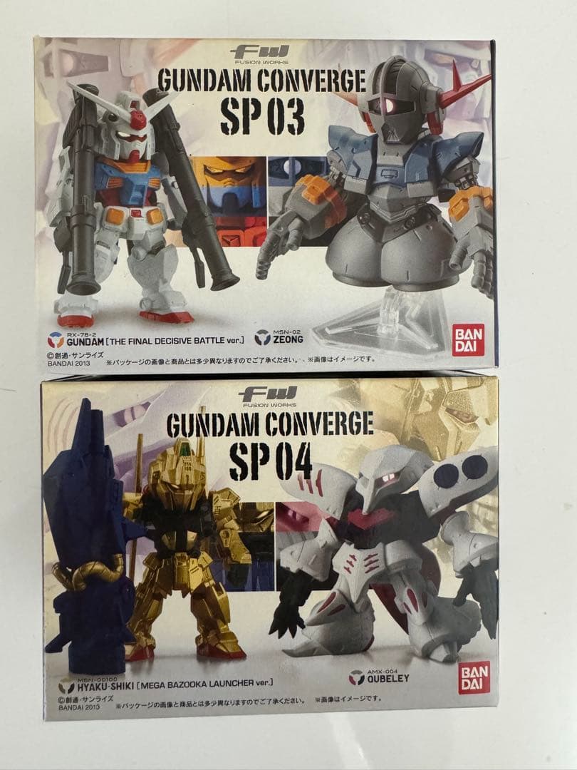 ガンダム コンバージ SP03 EX03 EX11 EX20 4種セット ガンダム