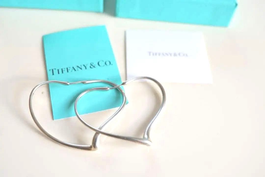 ティファニー ハート フープ ピアス エルサ・ペレッティ™ オープン