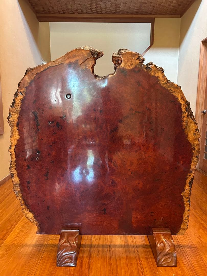 高級　花梨衝立て