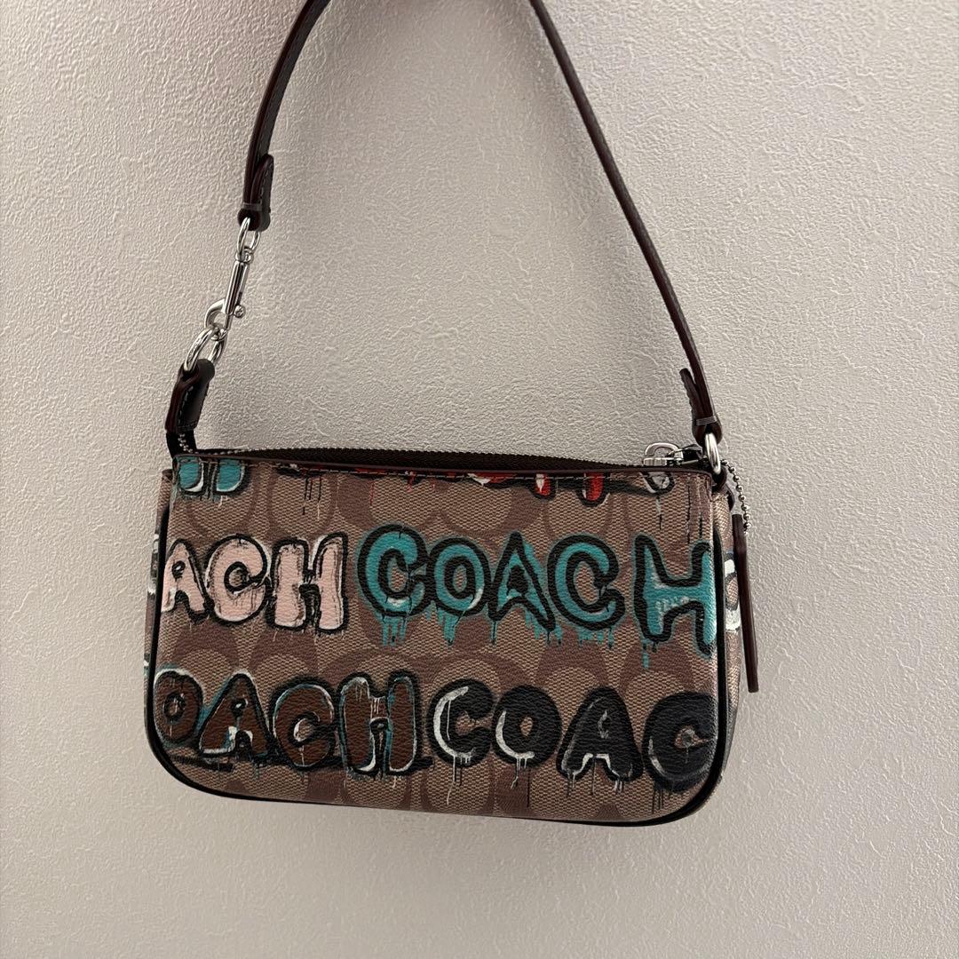 COACH X MINT + SERFショルダー バッグシグネチャー キャンバス