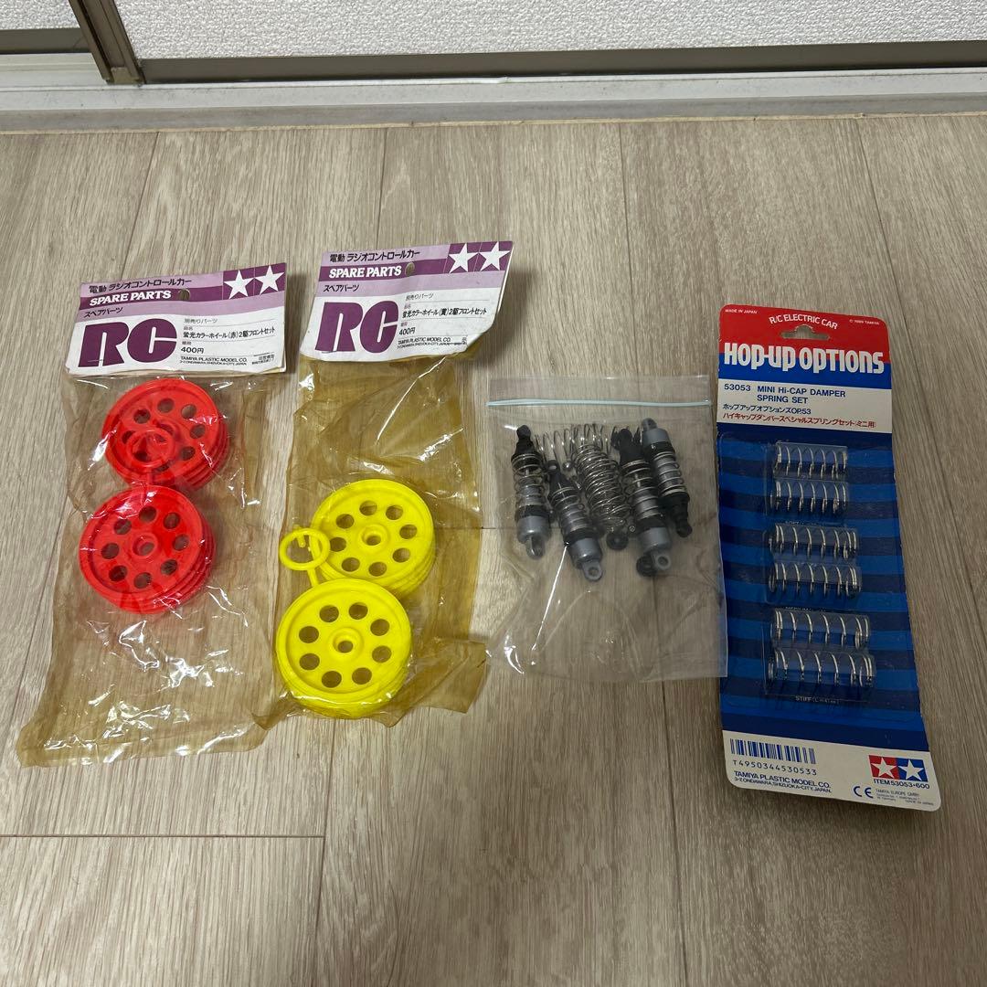 タミヤTT02、TA03F、Cカー他 レアなパーツ色々ジャンク扱いで