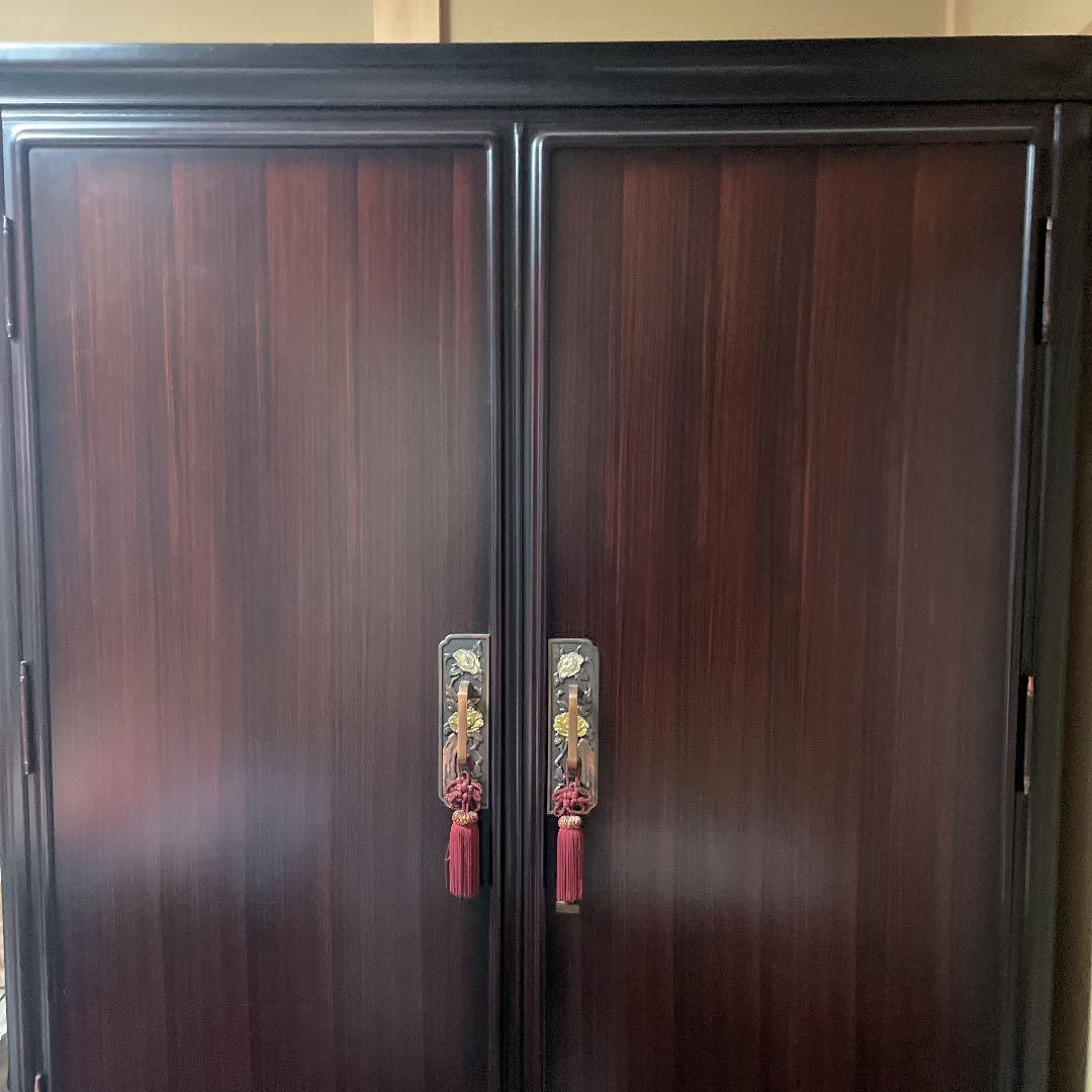 最新 黒檀 タンス ひでしな商店 / 黒檀の箪笥