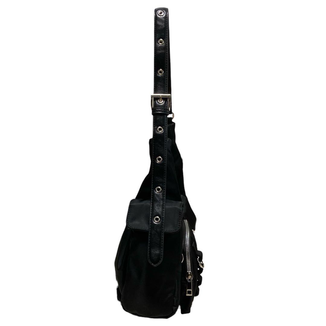 美品JEANASISジーナシスマルチポケットワンショルダーBAG人気カラー