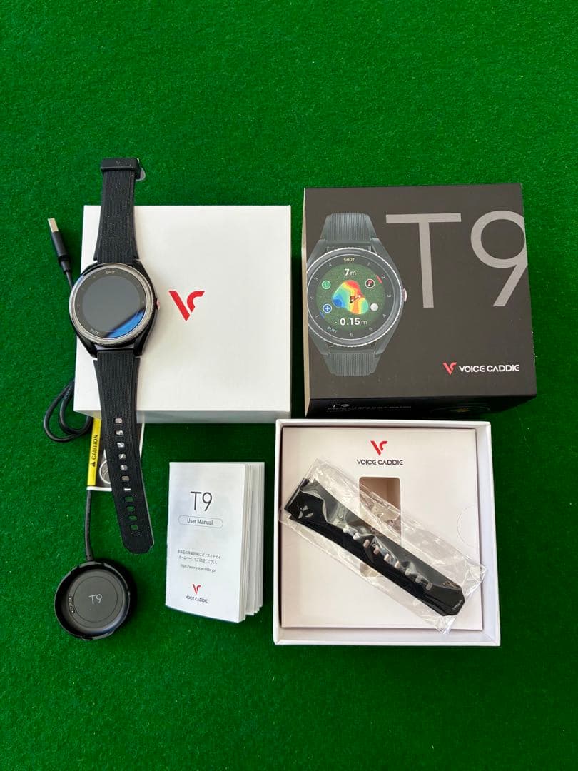 ボイスキャディ Voice Caddie T9 GPSナビ ブラック - メルカリ