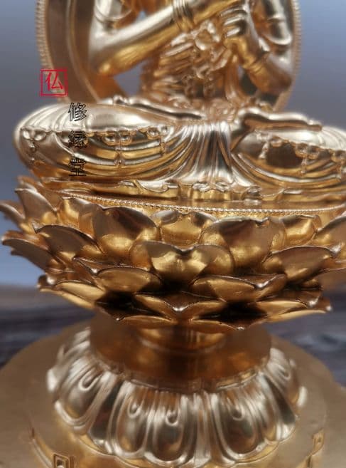 【修縁堂】 密教法具 チベット仏教美術品 大日如来観音菩薩 魔除け厄除け法器法具