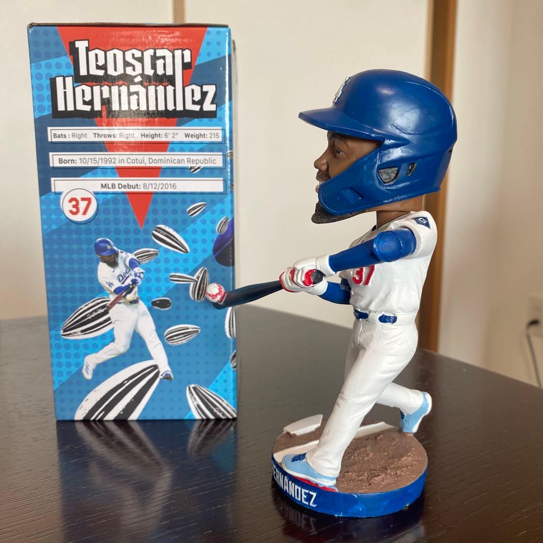 テオスカー ヘルナンデス ボブルヘッド 球宴優勝 ドジャース 8/20限定