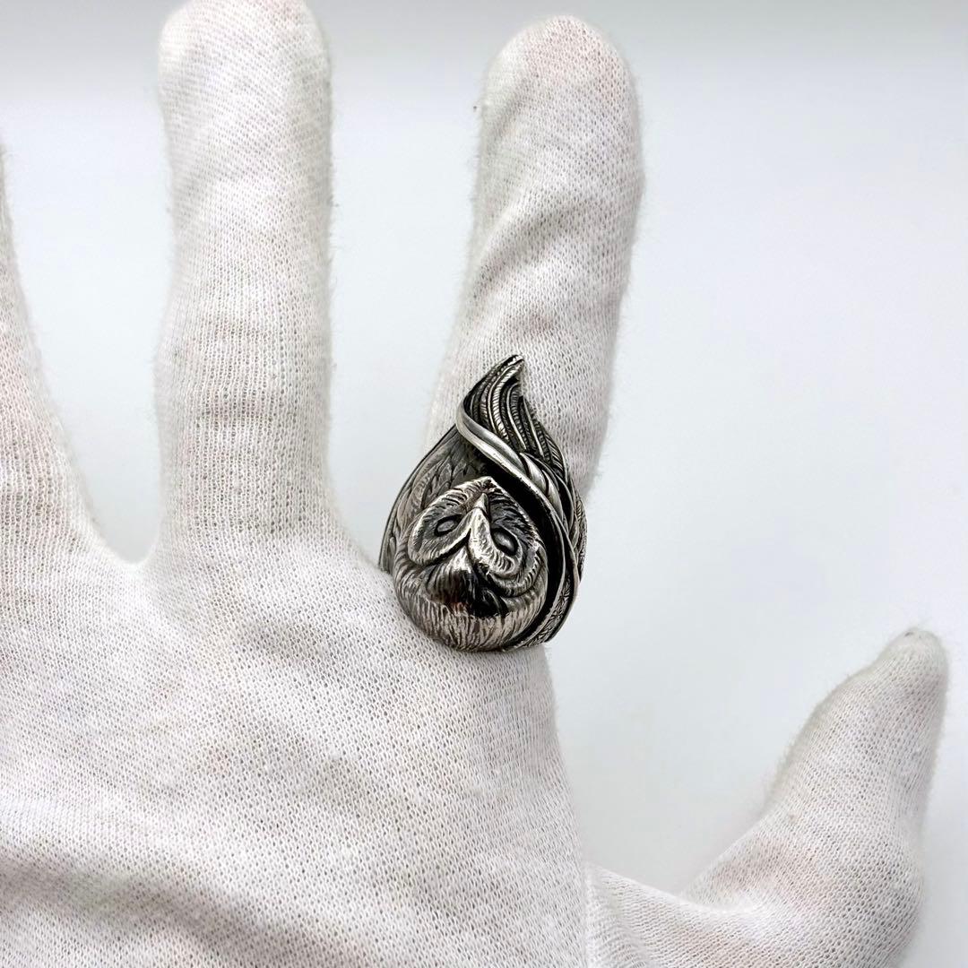 avatara 梟 リング 22号 アヴァターラ シルバー 美品