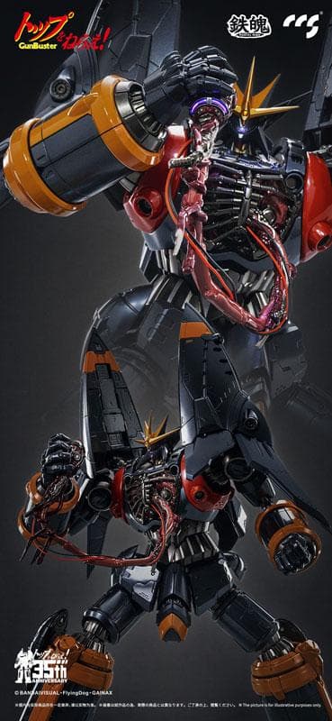 【新品】CCSTOYS 鉄魄 トップをねらえ! ガンバスター 合金可動フィギュア
