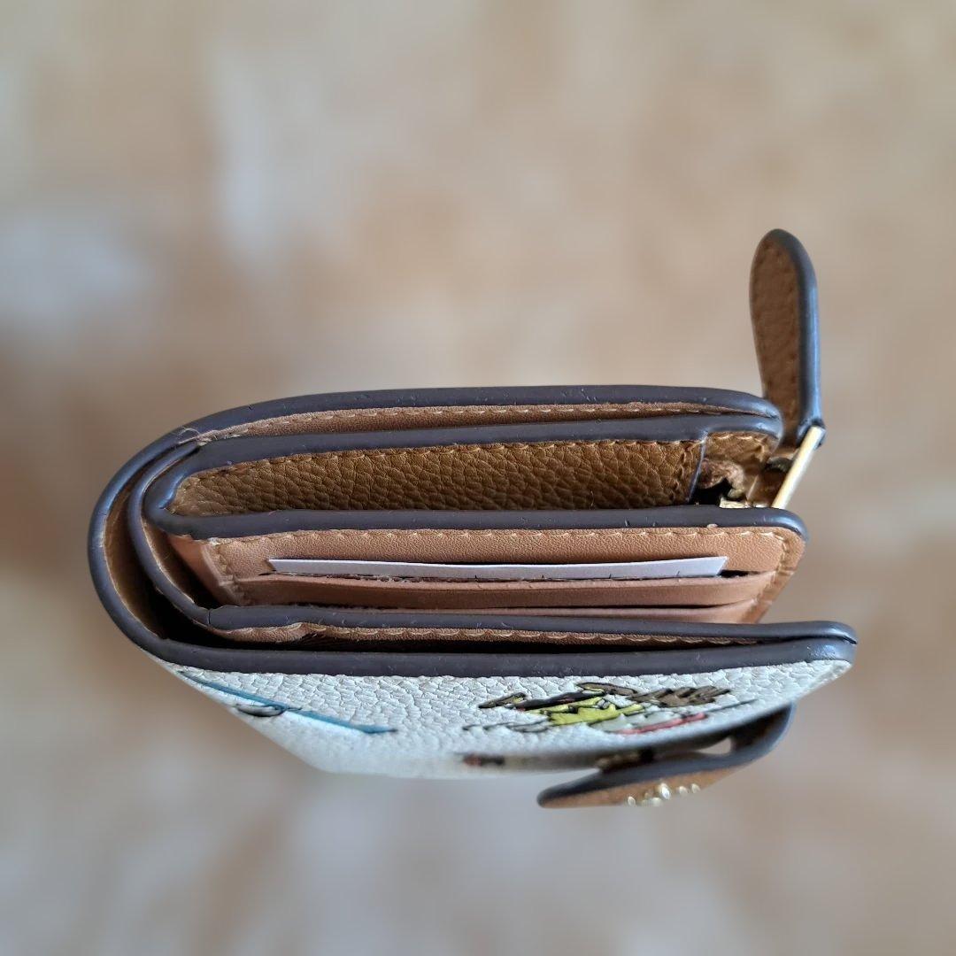 COACH NEW YORK SNOOPY二つ折り財布