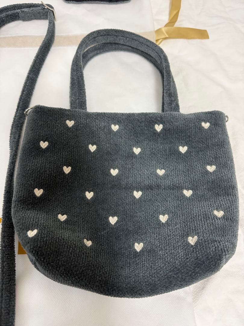 ラブラリー バイフェイラーラブラリーハート グレー