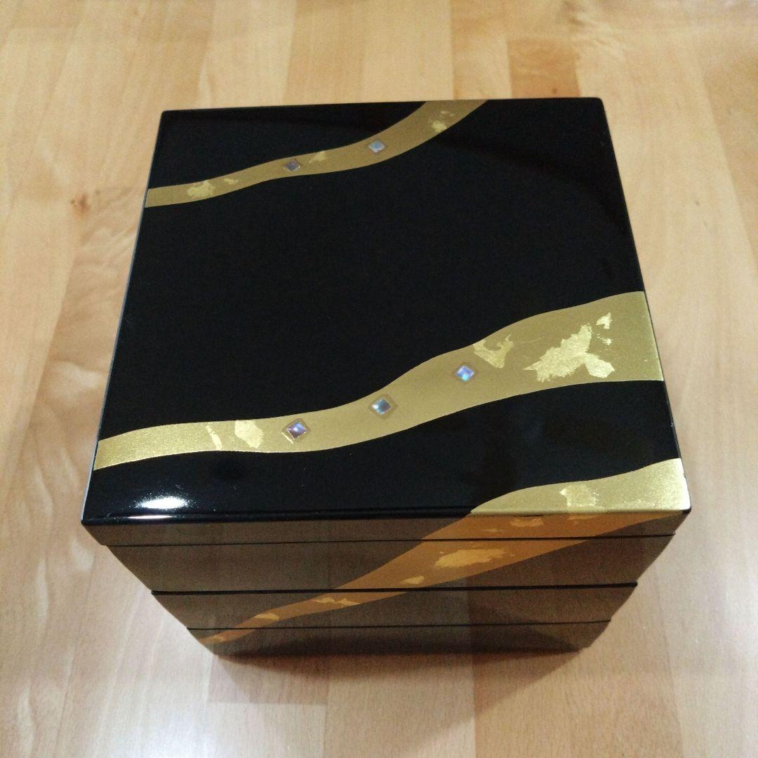 三段重箱 漆器 曽根工芸 姫小重流紋 - メルカリ