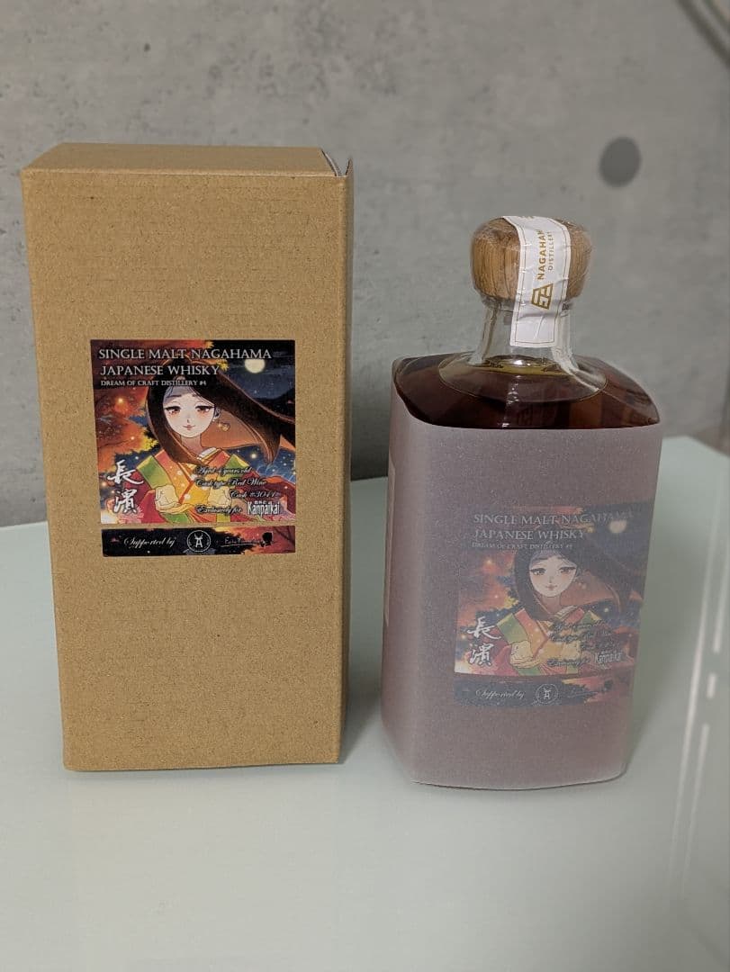 シングルモルト長濱2020 4年ワインカスクfor 乾杯会 - メルカリ