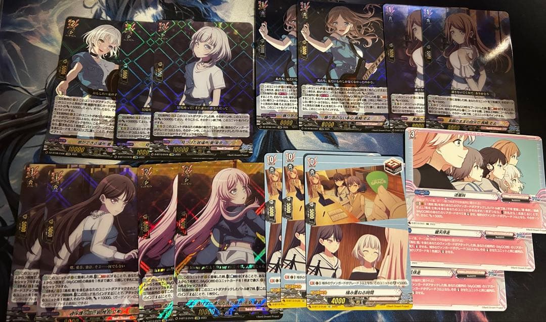 mygo ヴァンガード デッキ 調整パーツ付き - メルカリ