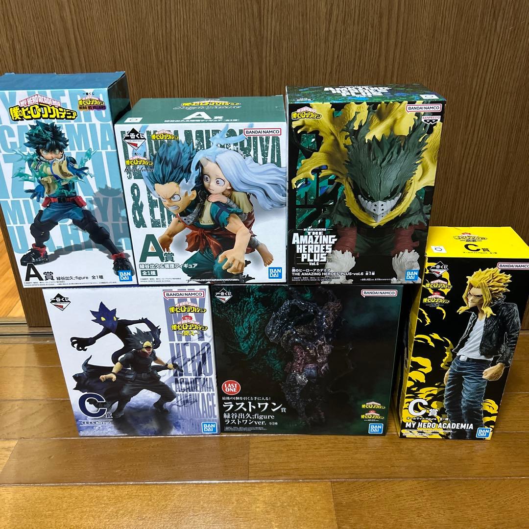 ヒロアカ一番くじフィギュア 黒デクフィギュア - メルカリ