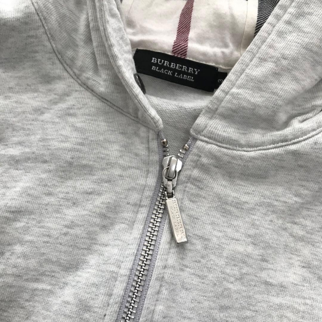 BURBERRY BLACK LABEL ノバチェック スウェット パーカー 3