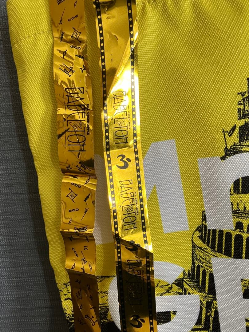 ミセス バベルの塔 黄色トートバッグ(金テープ2種付き) - メルカリ