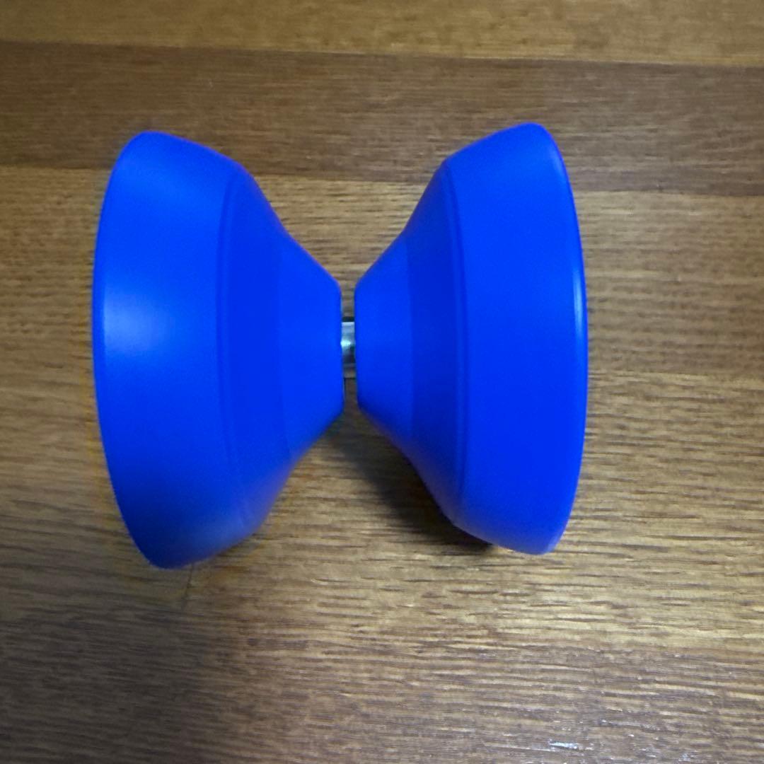 ヨーヨーリクリエーション OSオートスコピー ブルー/シルバーコア