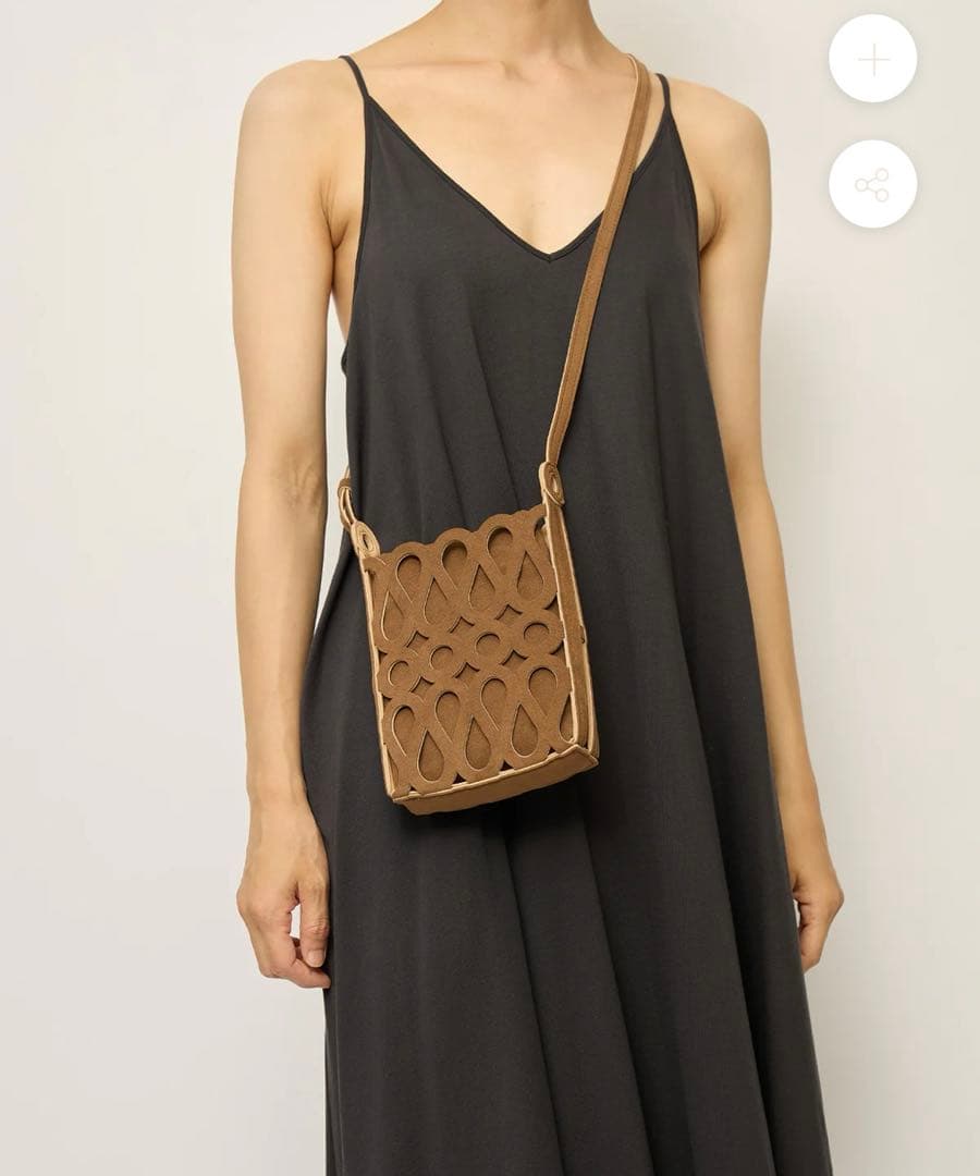 MARY AL TERNA / MAZE　ミニショルダー ベージュ