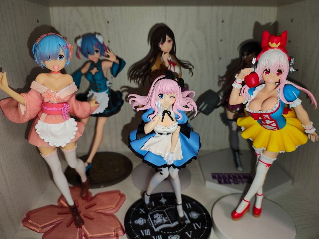 美少女フィギュアまとめ売り11体セットアニメ初音ミクレムスーパーそに子