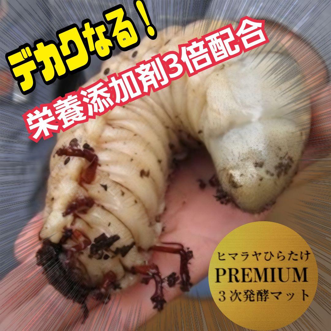 プレミアム3次発酵カブトムシマット 100リットル ヘラクレス181ミリ