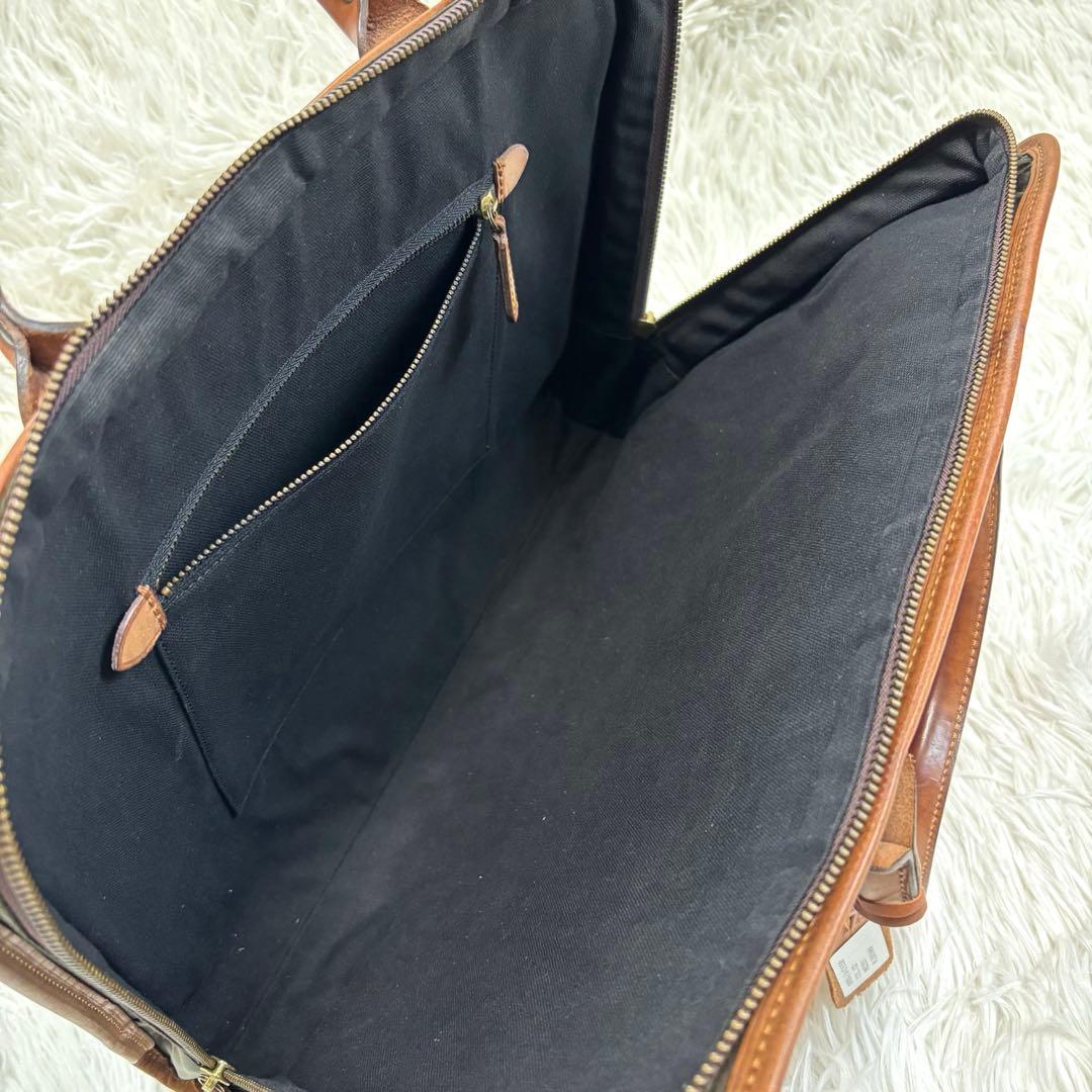 Felisi フェリージ 9884 ブリーフケース ビジネスバッグ レザー 茶