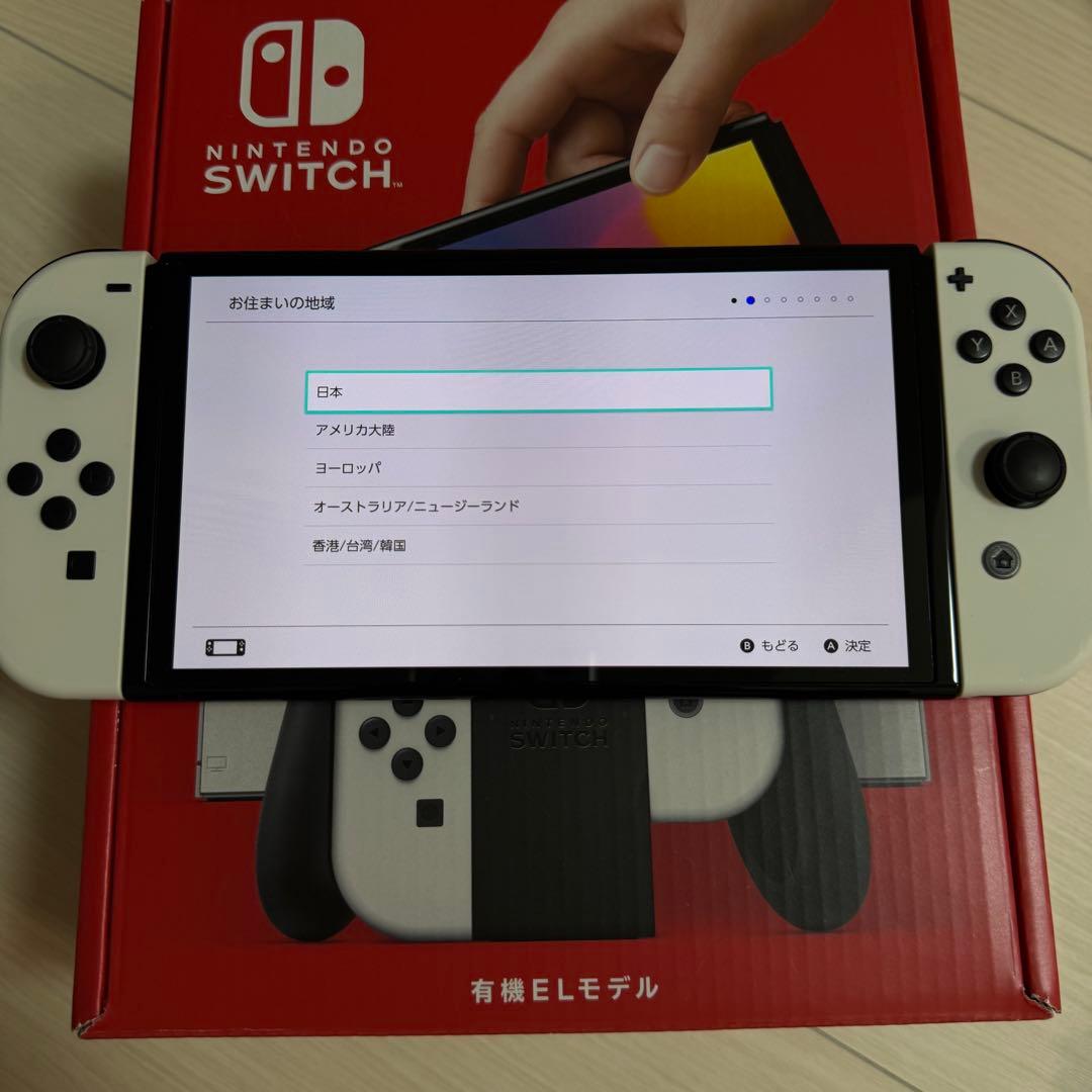 お得！Nintendo Switch 有機ELモデル + 128GBsdカード