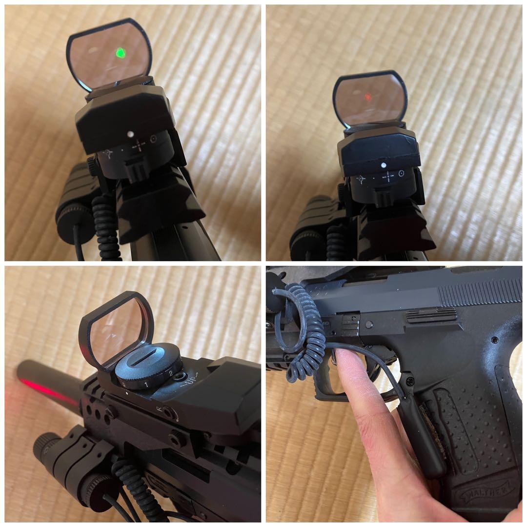 マルゼン ブローバッグ ガスガン ワルサーP99と附属装備品 未使用 ケース付き