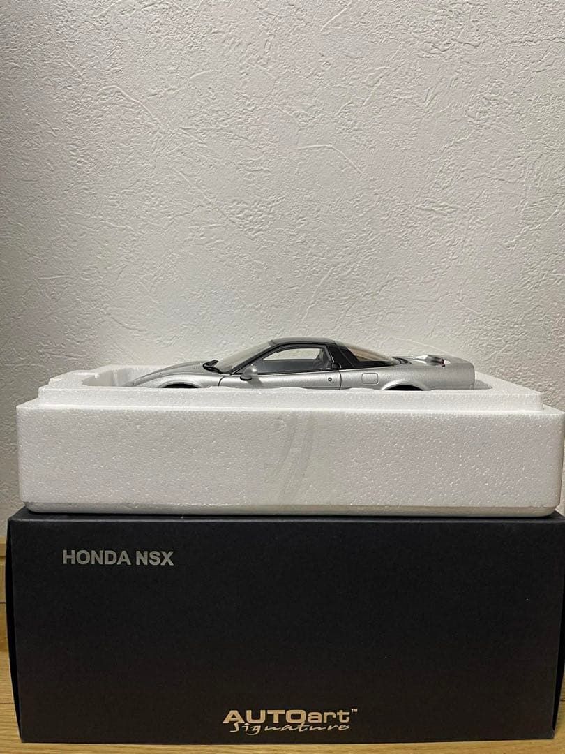 【商品名】 Autoart ホンダ NSX シルバー 1/18 中古 美品 完品