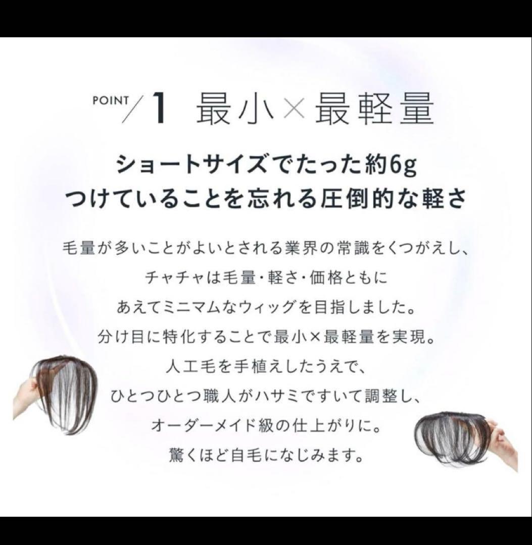 【新品】ペスカ ヘアメイト チャチャ ソフトブラック ショート