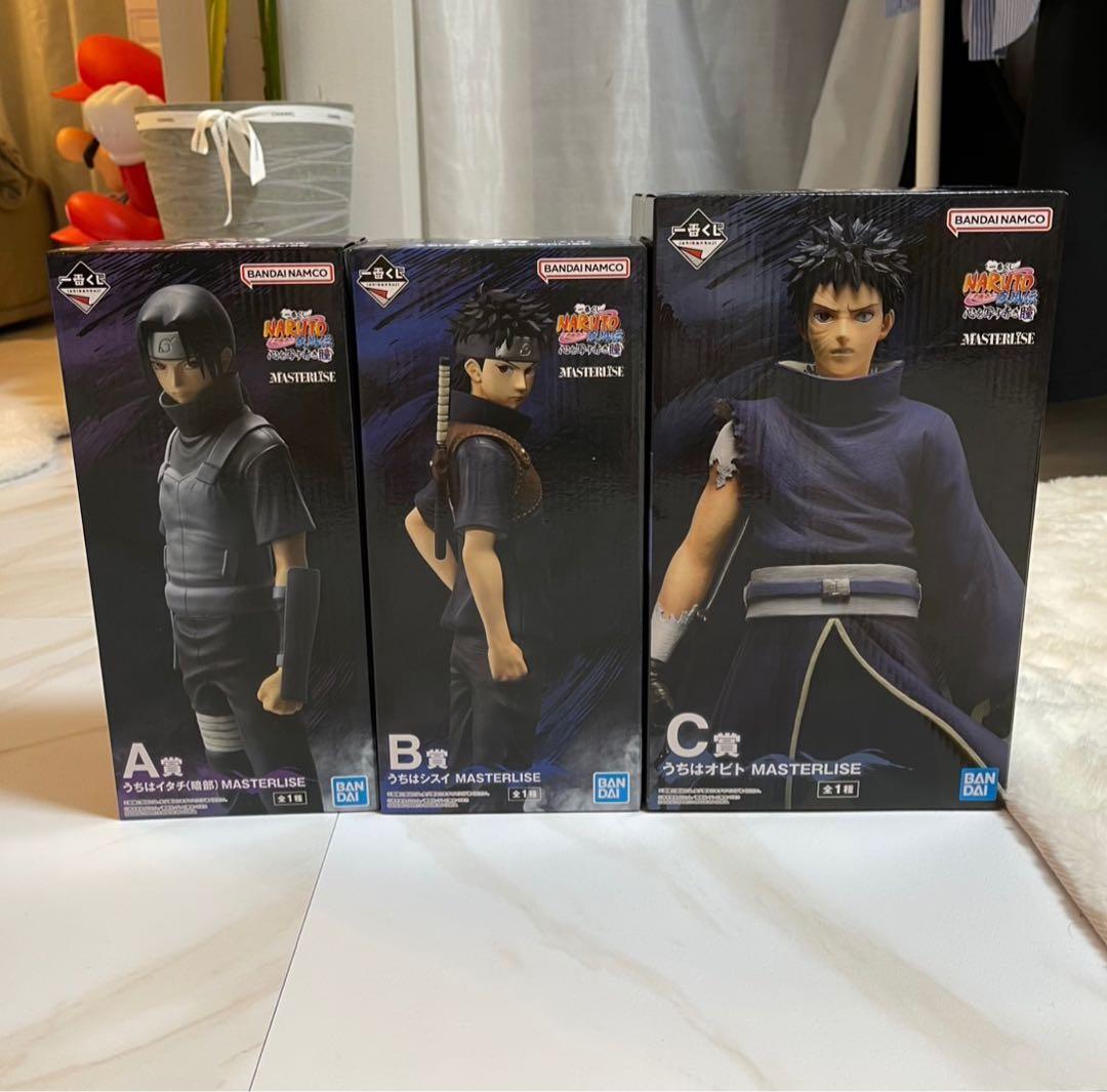 一番くじ NARUTO ナルト A賞 B賞 C賞 フィギュア下位賞セット