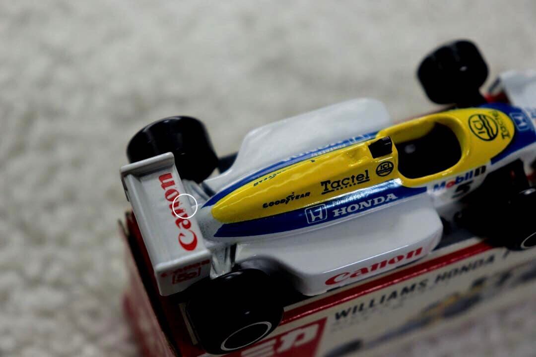 ウィリアムズ　ホンダ　F1 トミカ　日本製　赤箱62