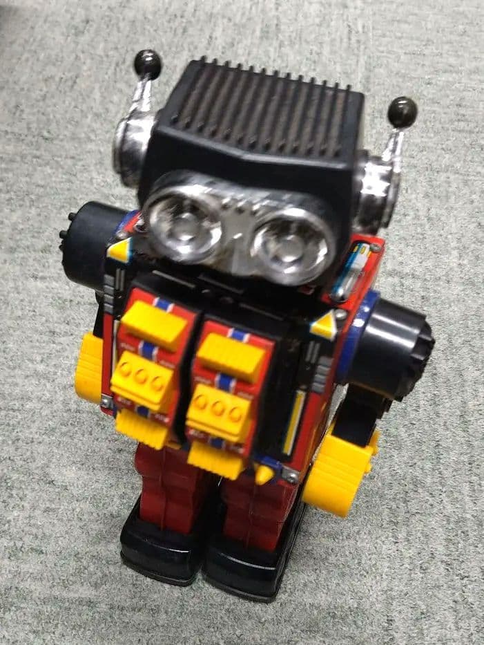 状態良好 ブリキ の おもちゃ 光・音 ギミック 動作確認済み