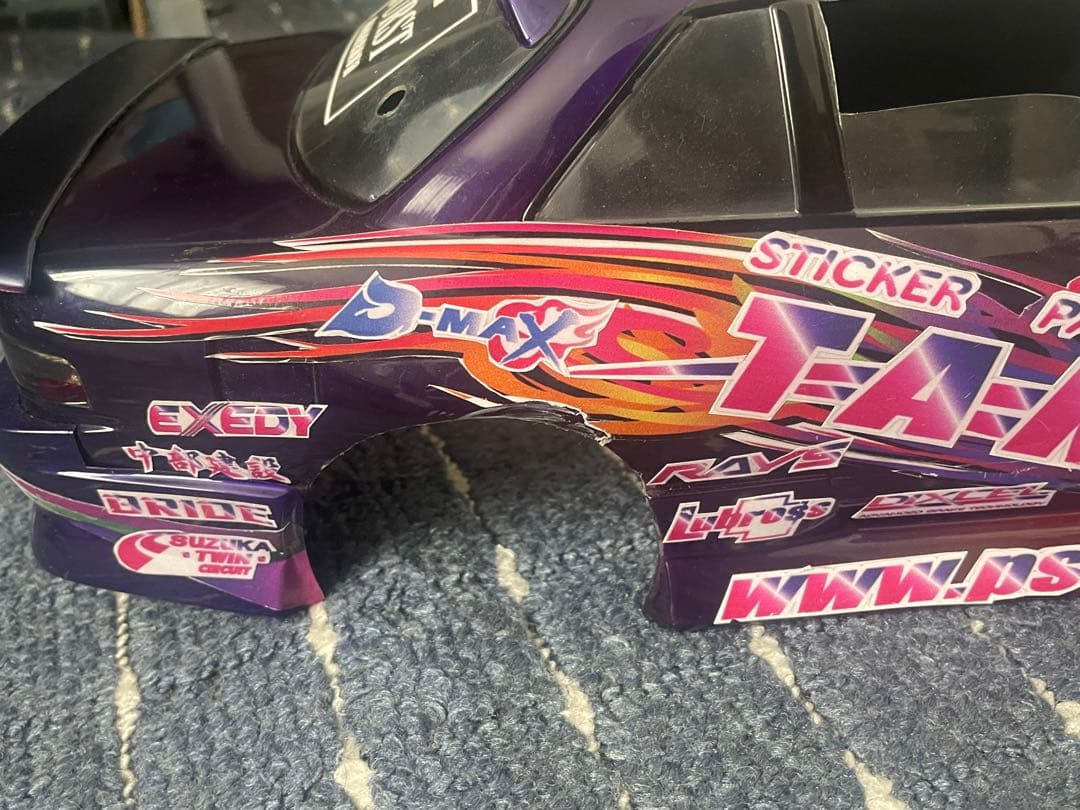 ラジコンボディ S13 シルビア 中村直樹仕様