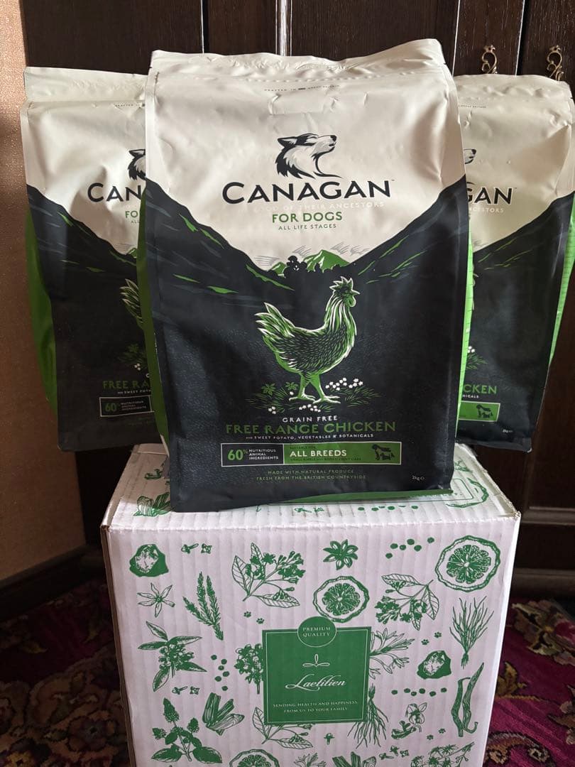 CANAGAN フリーレンジチキン ドッグフード2kg 3袋セット