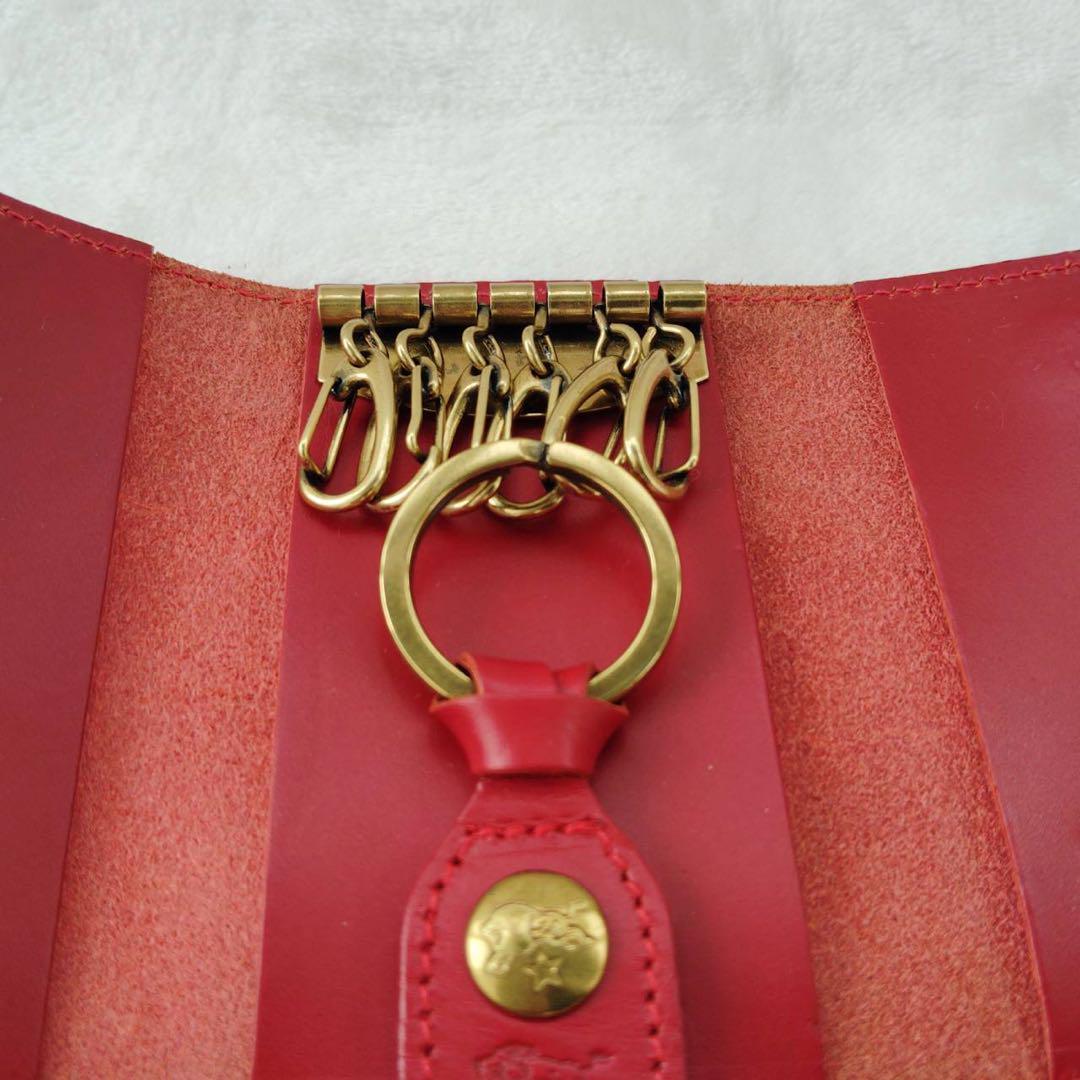 ケアセット＋ペッレモルビダ PELLE MORBIDA キーケース ファスナー 本