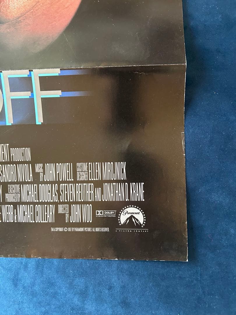 フェイス・オフ　USオリジナル映画ポスター