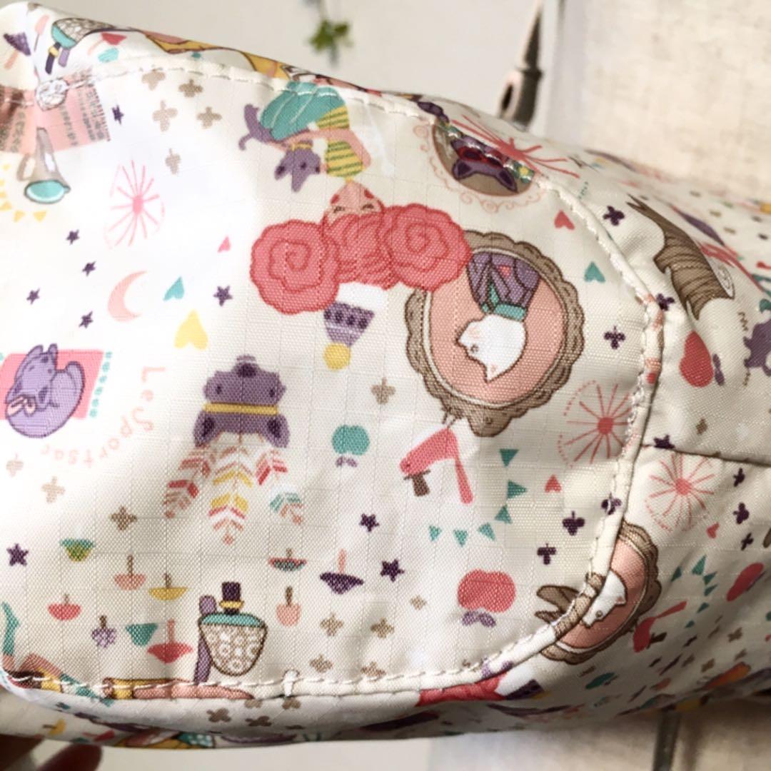 【未使用品　美品】希少　レスポートサック ショルダーバッグ　2way 白