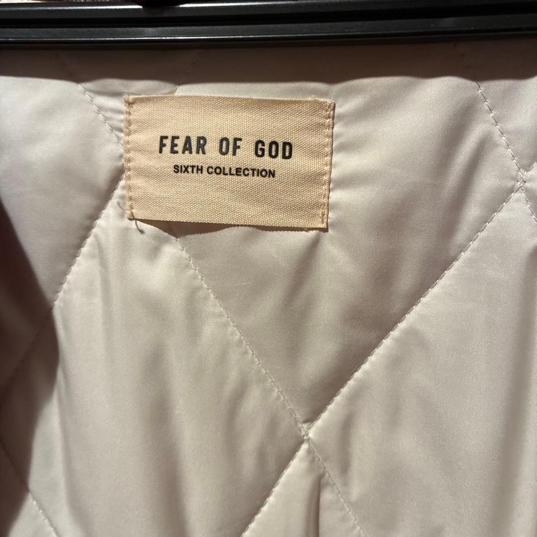 【ピンクの猫】fear of god 6th フランネル　シャツジャケット