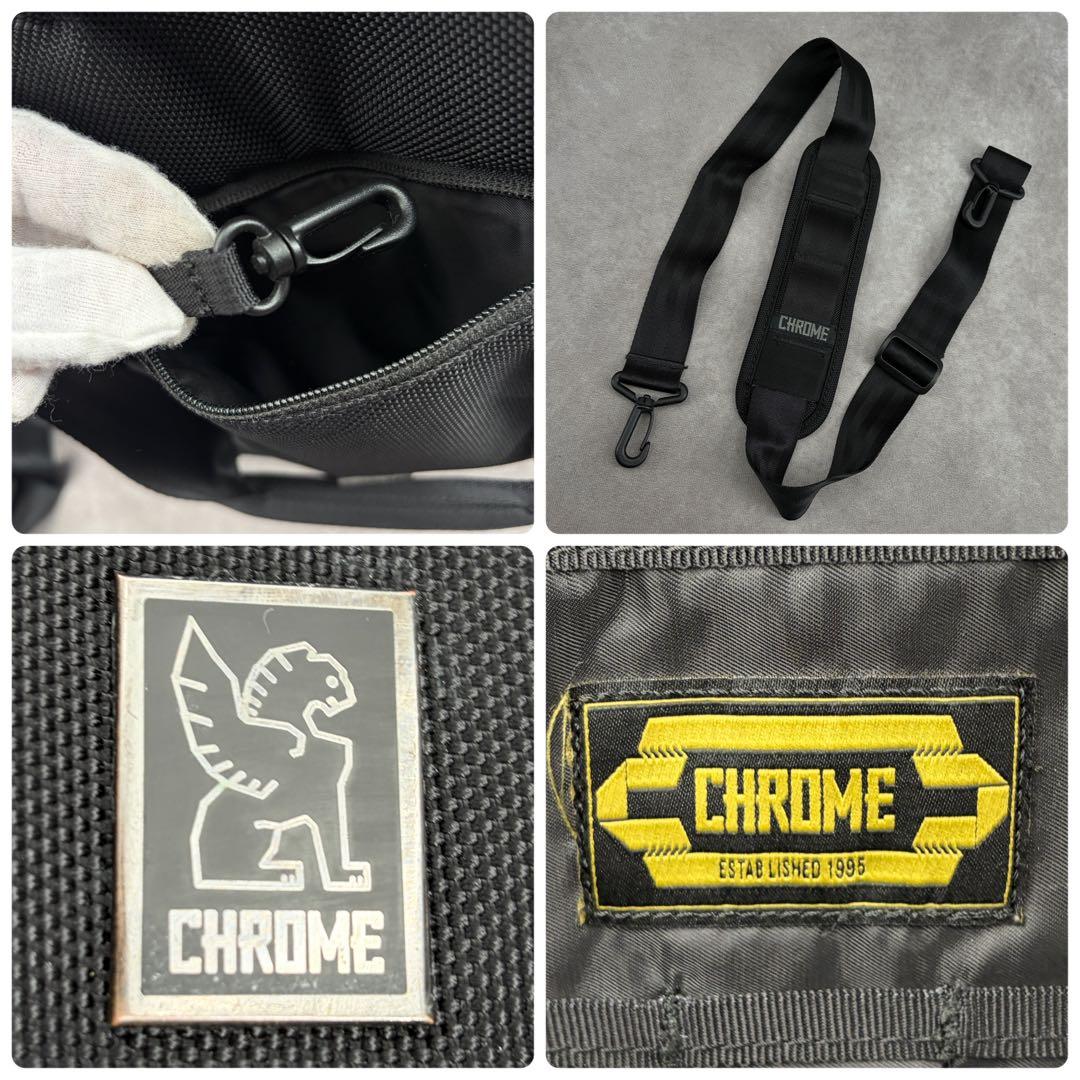 【良品✨/3way】クローム ビジネスバッグ 耐水 高耐久 自転車通勤 ブラック